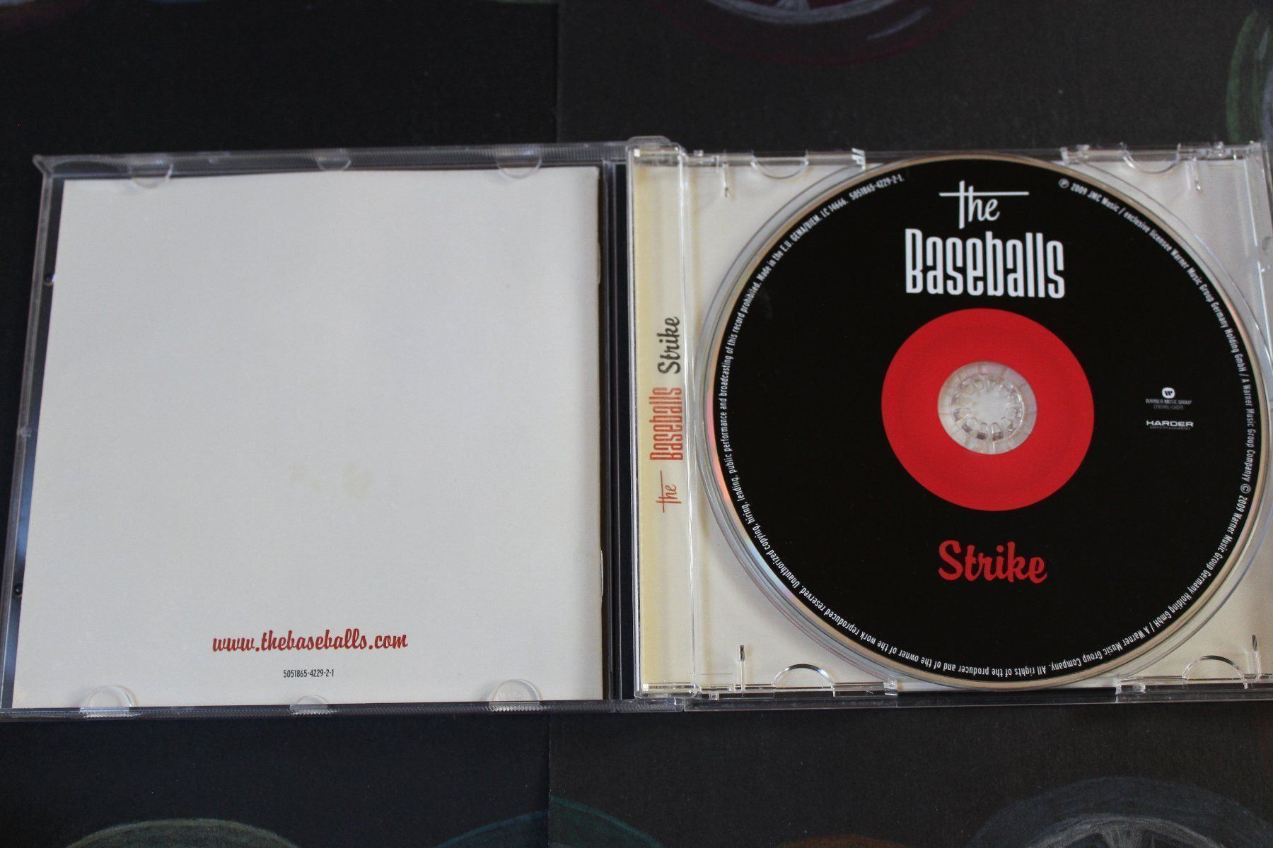 CD: THE BASEBALLS - STRIKE CD 2009 – Usato da Tübach venduto da JamesStone 3