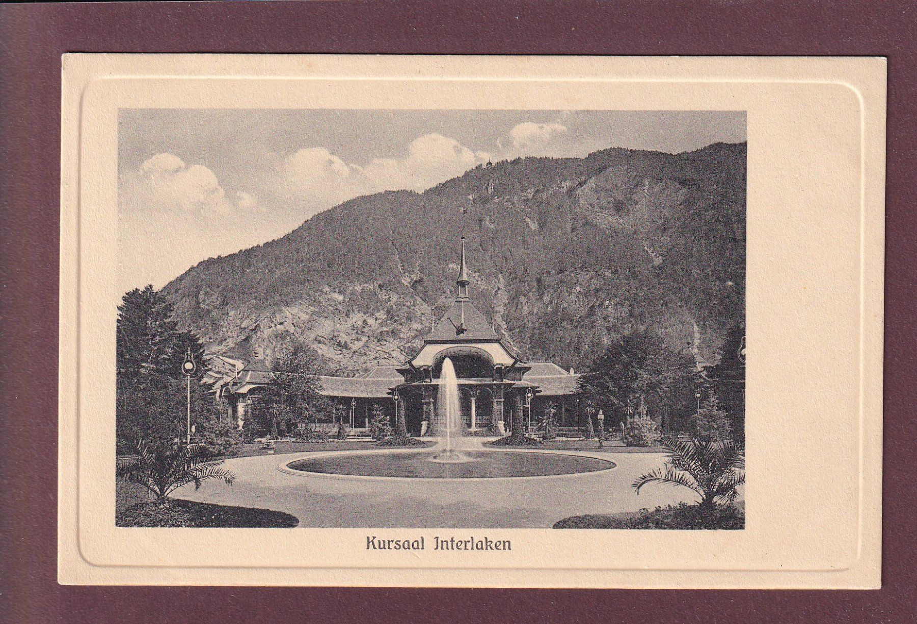 Cartes postales: INTERLAKEN - Kursaal – D'occasion à Pully par nicecards