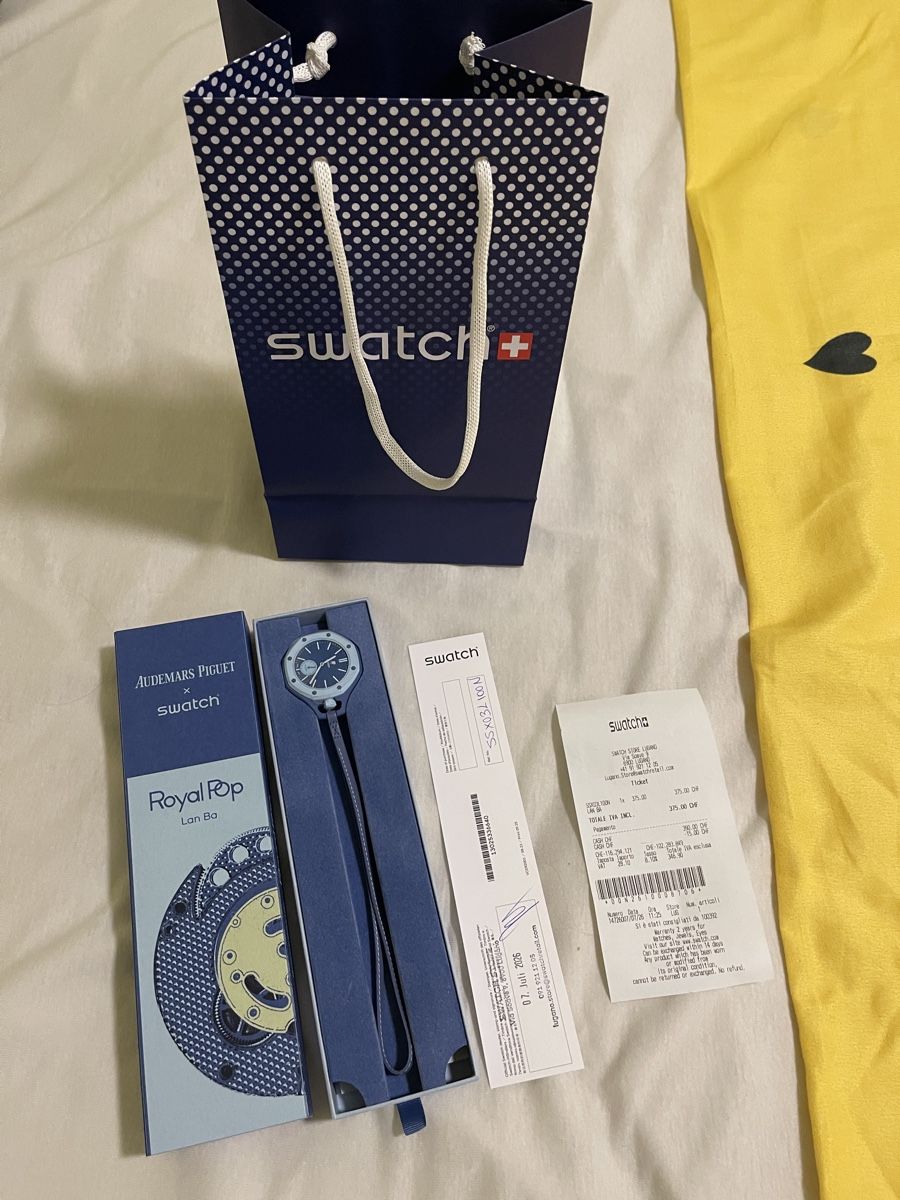 Audemars Piguet Montres: Audemars Piguet x Swatch Royal pop lan ba – Neuf avec emballage d'origine à Lugano par bra_syz9 1