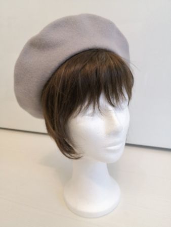 🤩GLOBUS WOLL-BERET-HUT GRAU NEUWERTIG