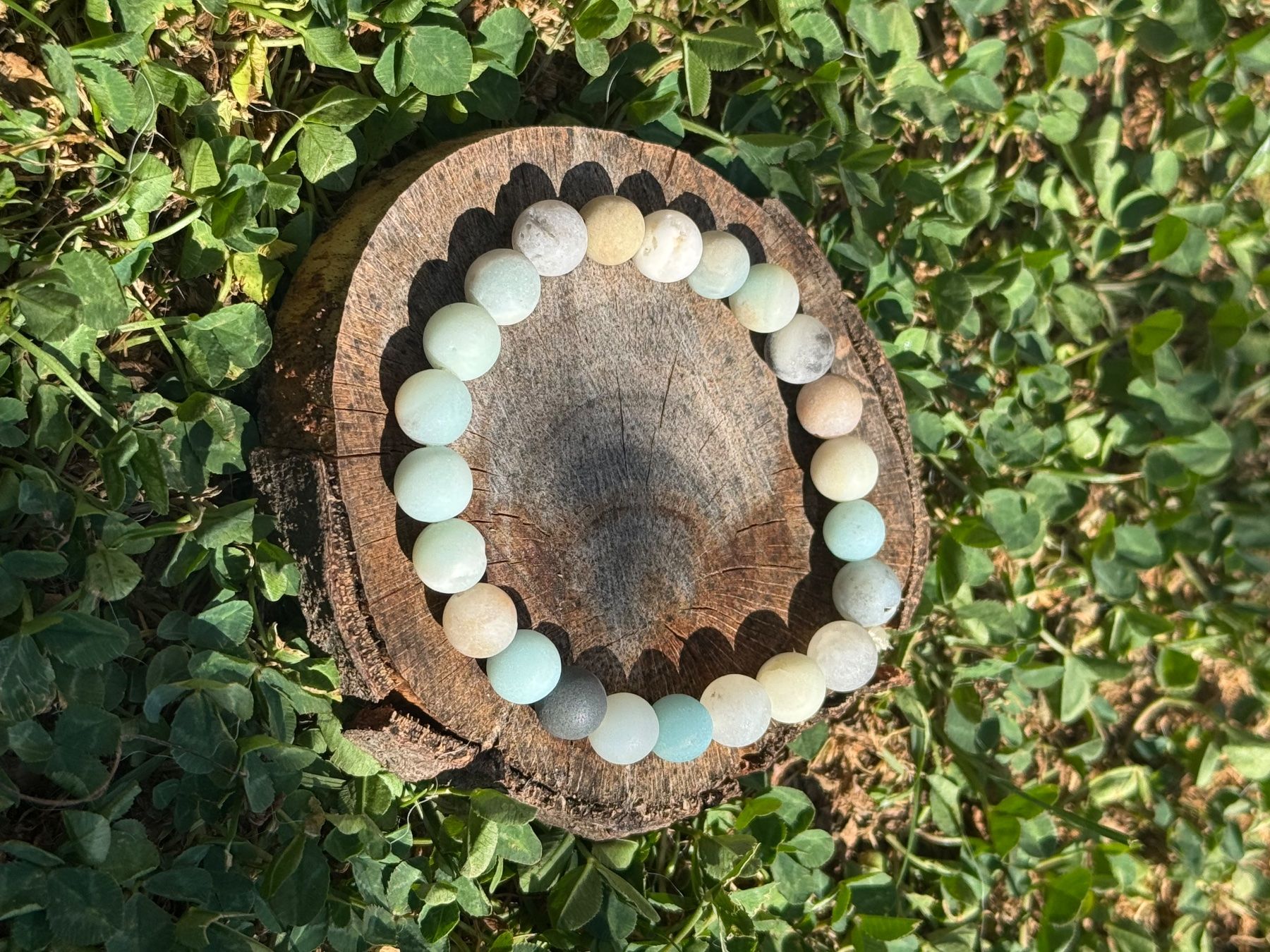 Bracelets: Armband Amazonit matt 8mm – Neuf (Voir description) à Russikon par Jennyfee_07 1