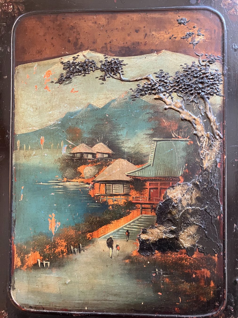 Dipinti: antike chinesische Seenlandschaft – Usato da Männedorf venduto da Amleto3 6