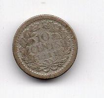 (1078) Holland, 10 Cent 1911, vz+