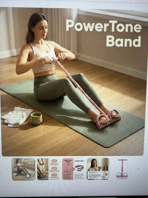 Sonstiges zum Basteln & Handarbeiten: Power Tone Band pink – Neu und originalverpackt aus Küssnacht am Rigi von Uvaan