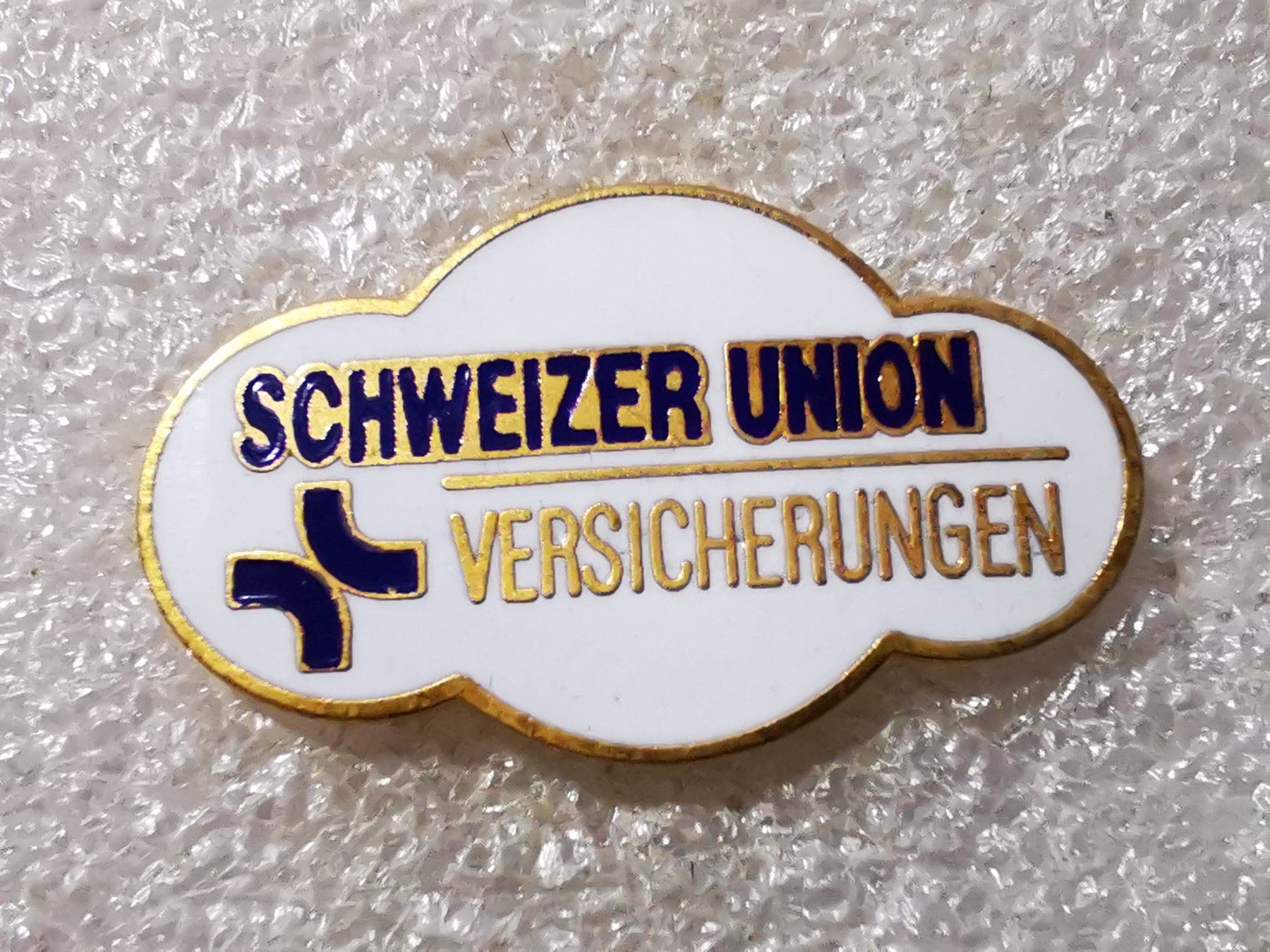 Placchette & Badge: Ansteckpin 69: Schweizer Union Versicherungen – Usato da Oppligen venduto da Pin-Fall-Shop