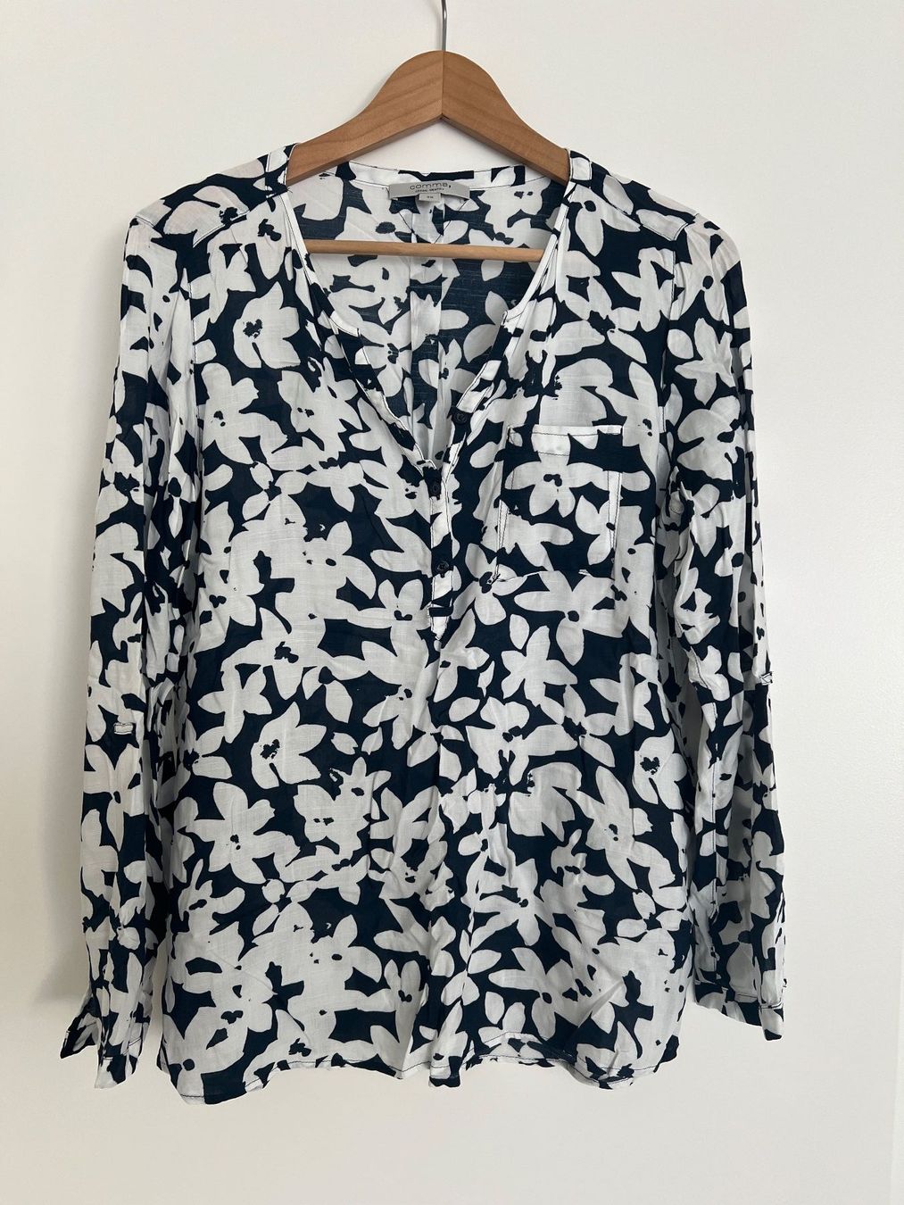 Comma Camicette: Sommerliche Bluse von comma, in Gr. 38 – Usato da Winterthur venduto da mic_l98y