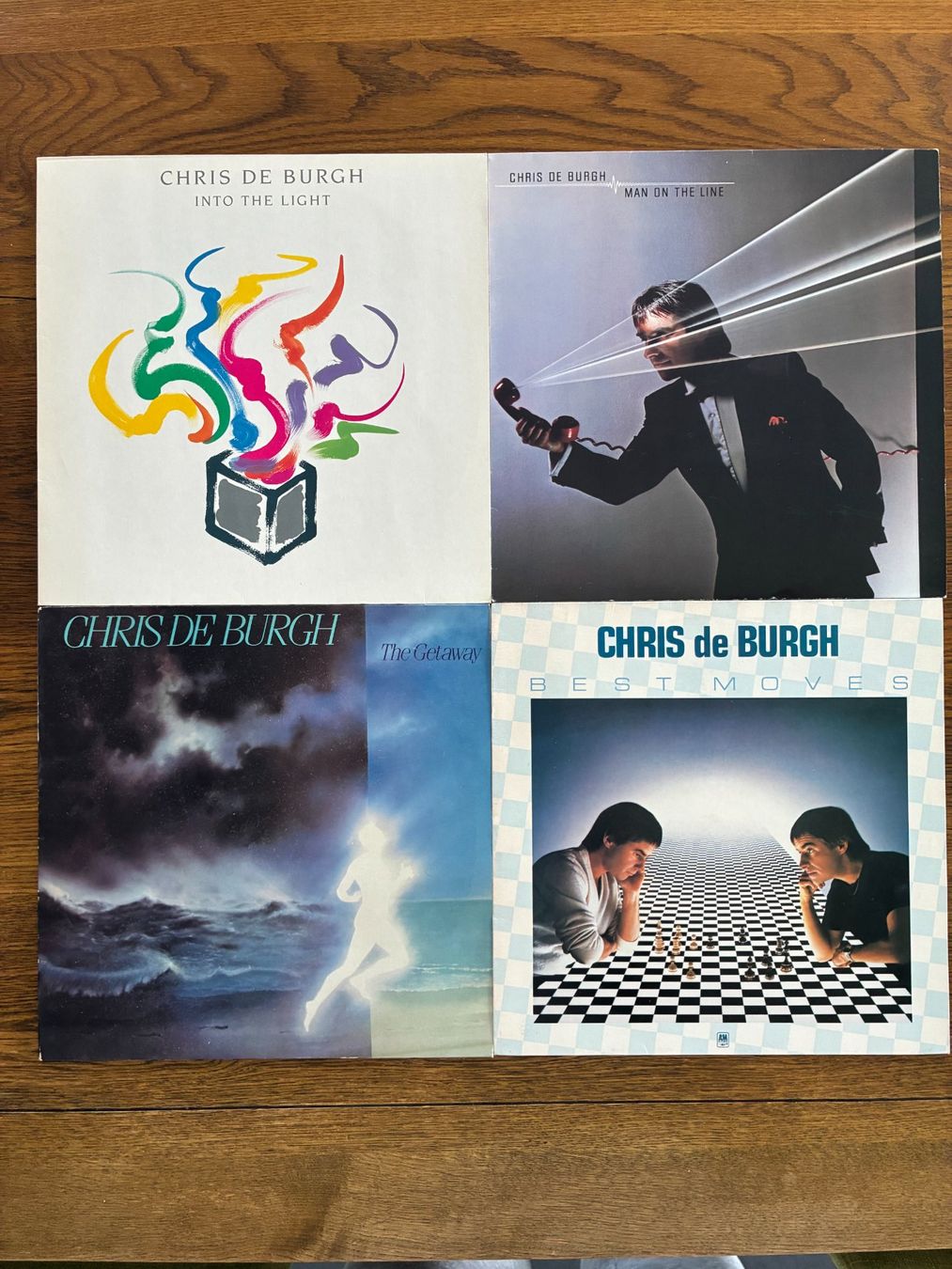 Vinyles: Chris de Burgh - 4 LPs – D'occasion à Olten par stabilo32
