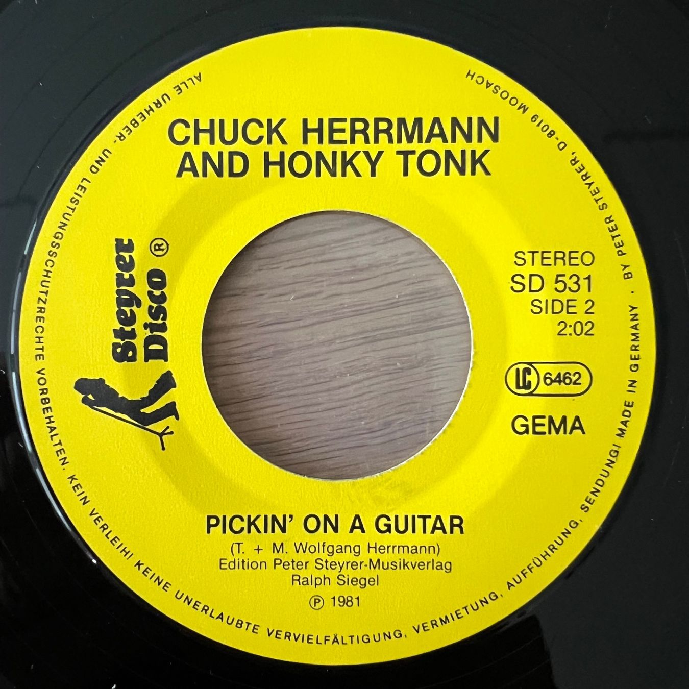 Schallplatten: Chuck Herrmann & Honky Tonk - Square Dance / 1. D 1982 – Gebraucht aus Gais von soundcave57 3