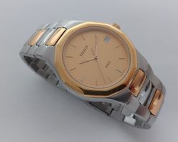 Tissot PRX Vintage (Ref. P580G) Bicolor – Top Zustand