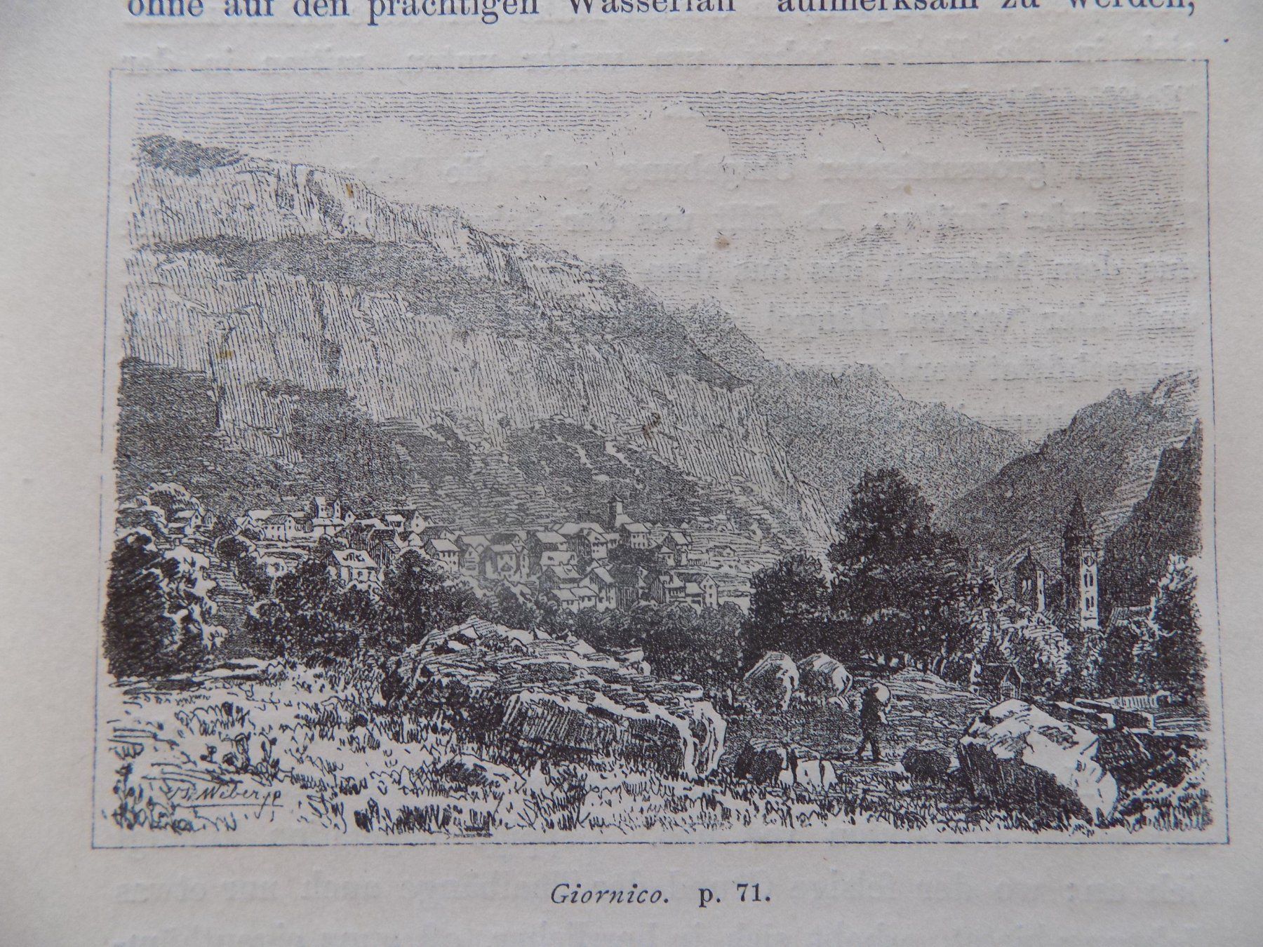 Incisioni: Giornico Kanton Tessin – Usato da Risch venduto da Antikfee 3