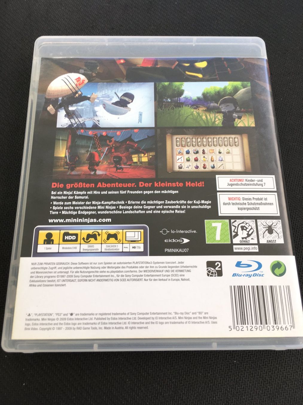Sony Jeux: Mini Ninja's - Playstation 3 / PS3 – D'occasion à St.Gallen par Punktchen01 1