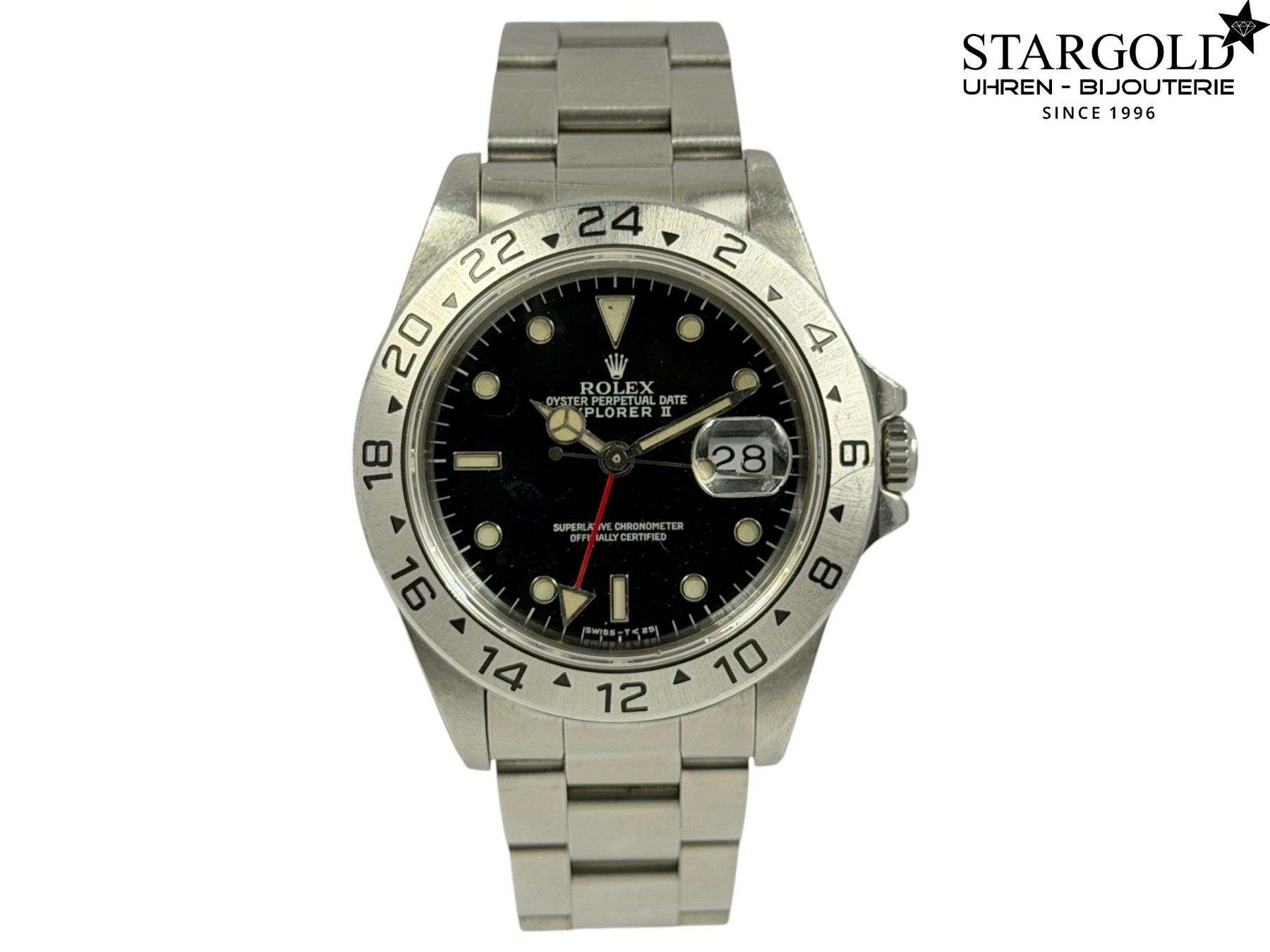 Rolex Uhren: Rolex Explorer II - 16570 – Gebraucht aus Zürich von Stargold-Uhren