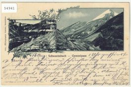 Schwarenbach - Gemmipass - Jugenstil 1901