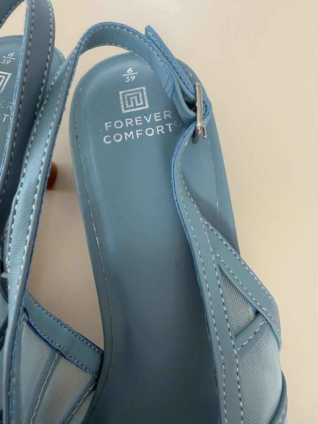 Scarpe da donna: Slingpumps hellblau Gr.39 ungetragen – Nuovo (secondo la descrizione) da Zollikon venduto da dorean 6