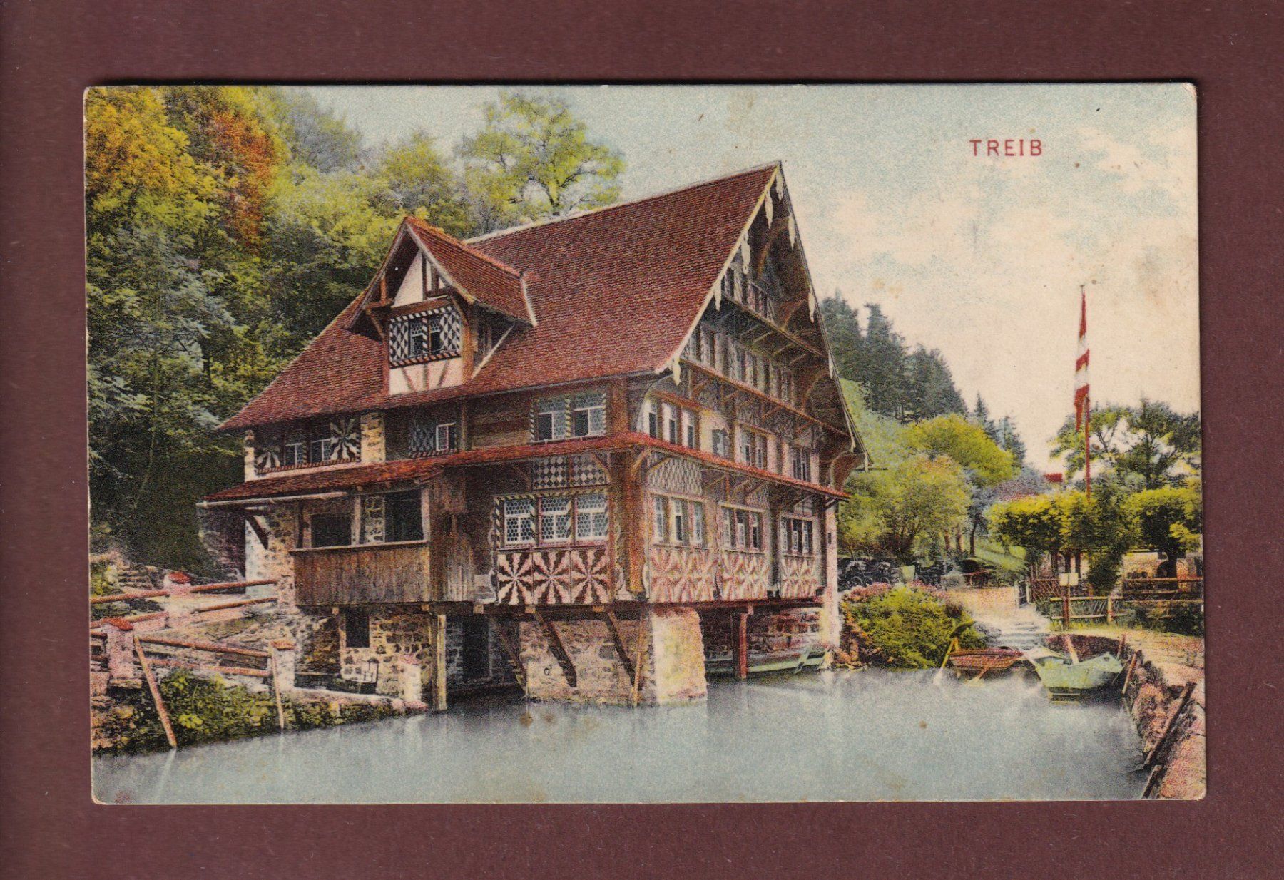 Cartes postales: TREIB - 1911 // Eckbug // – D'occasion à Pully par nicecards-shop