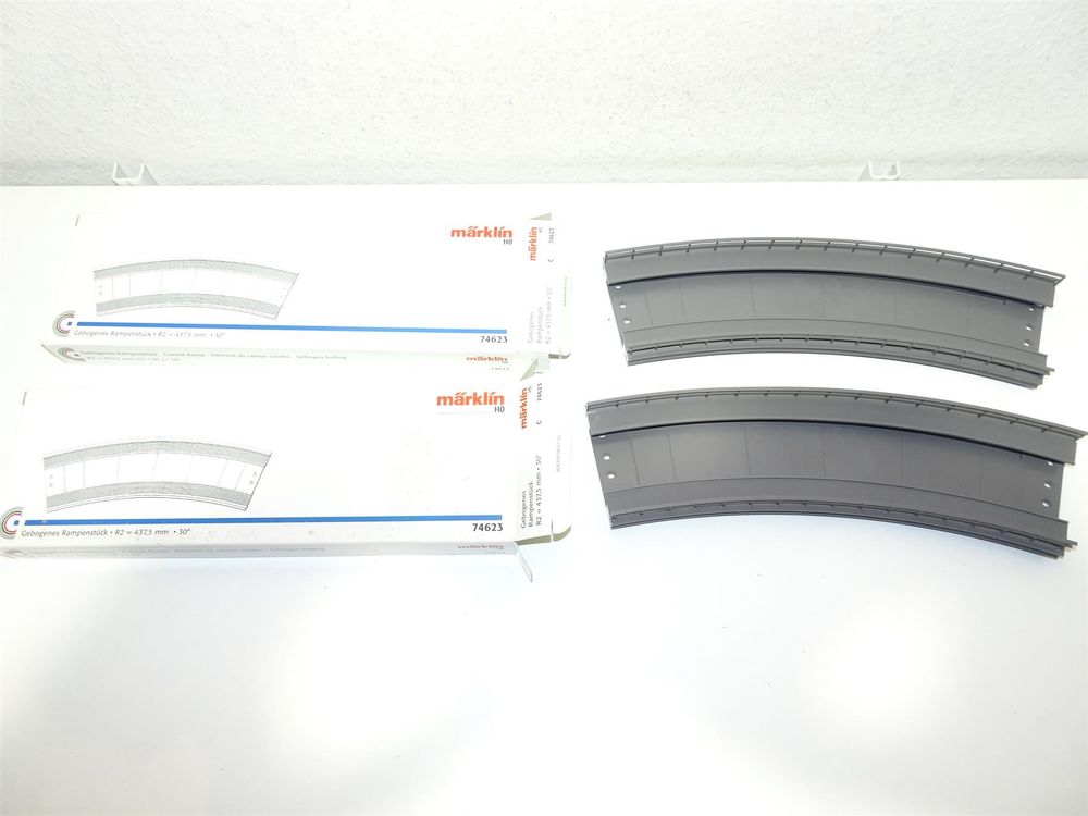 Rail Marklin voie type C système 3 rails en HO