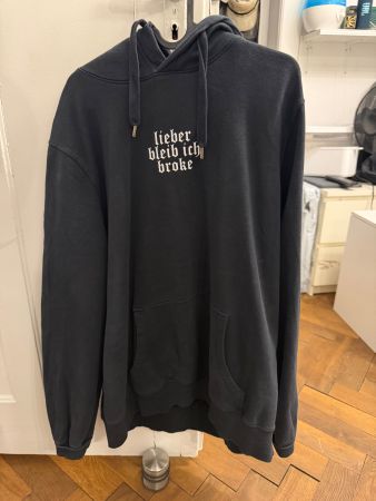 Vega (Rapper) Lieber bleib ich Broke Pulli. XXL eher XL