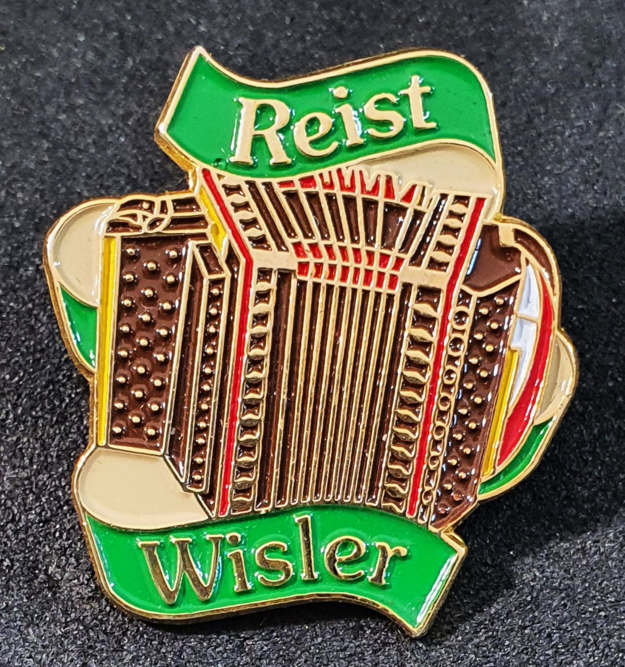 Placchette & Badge: CC972 - Pin Reist Wisler Handorgel – Usato da Reinach BL venduto da Boston-Verkauf