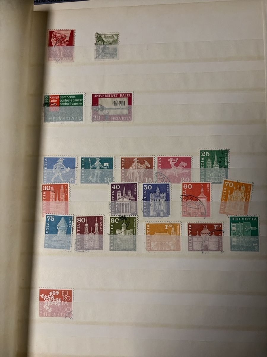 Alben:  Briefmarken – Gebraucht aus Füllinsdorf von Pimo3 1