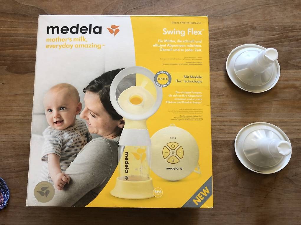 Stillzubehör: Medela Swing Flex -Pumpe mit Extra Cubs – Gebraucht aus Bern von Maeuchterli
