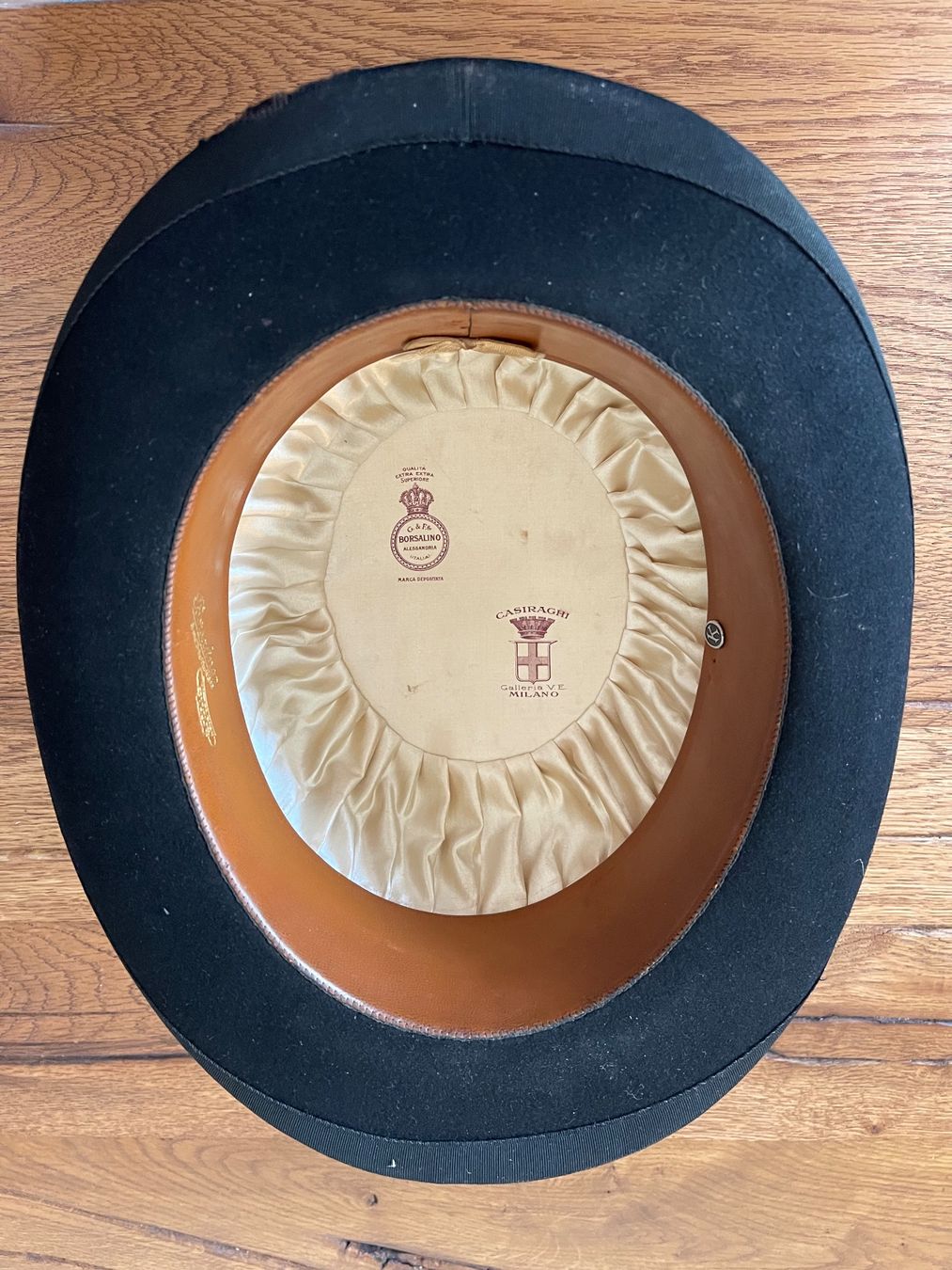 Borsalino Copricapi, berretti & cappellini: Antike Melone Original von Borsalino – Usato da Zuerich venduto da Dorsi 3