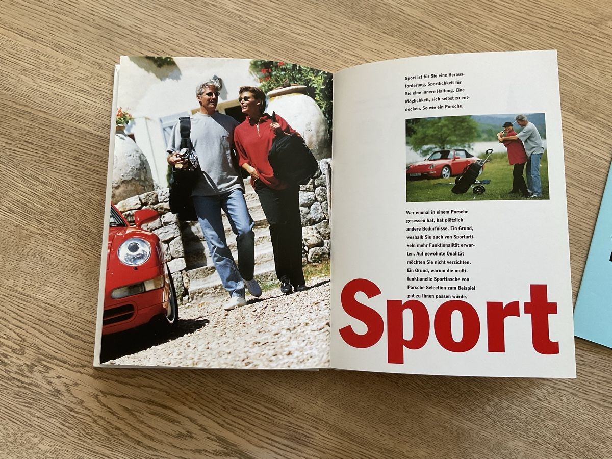 Porsche Documenti: Porsche Selection Katalog 8/96 – Usato da Brig venduto da Ruffi74 2