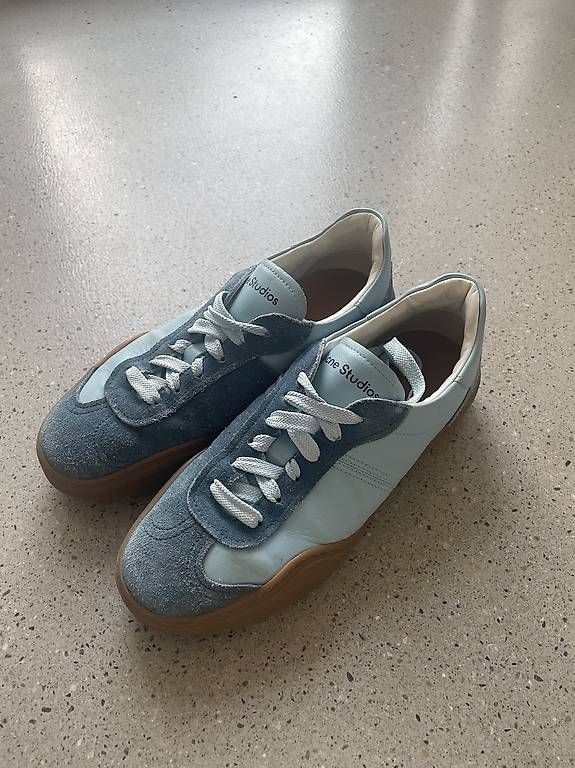 Scarpe da donna: Acne Studios Bar Sneaker 41 blau Wildleder – Usato da Zürich venduto da ann_lv2n
