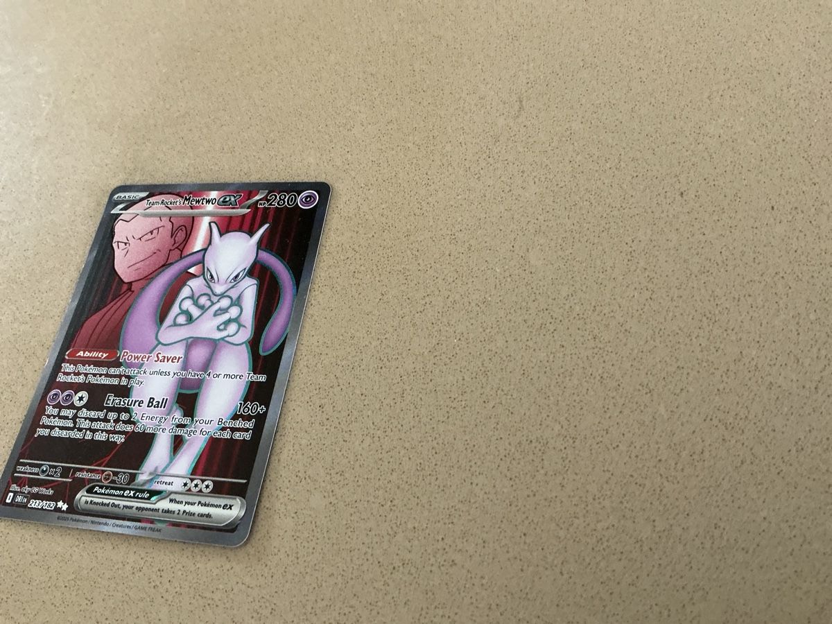 Pokémon Sammelbilder & Trading cards: Team Rockets Mewtwo EX – Gebraucht aus Villmergen von Bullenberg 2