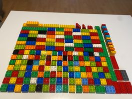 LEGO - 200 - VERSCHIEDENE - DUPLO - STEINE