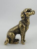 HUNDLI - Messing Figur - Dekoration - 5,5x3,5cm