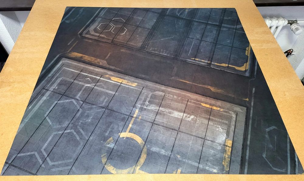 Tabletop Game Mat 3'x3' Mouspad SciFi für Warhammer Kaufen auf Ricardo
