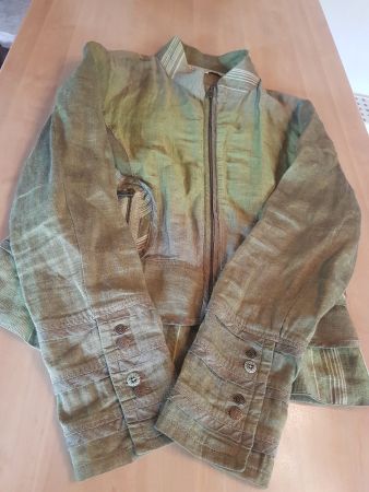 Veste légère taille S marque CocoMenthe 80% lin 20% coton