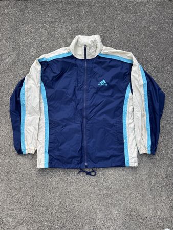 Vintage Adidas Colour Block Windbreaker Jacket L