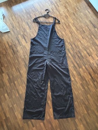 Latzhose schwarz Grösse S