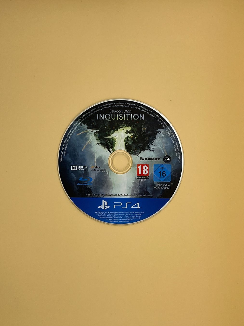 Sony Giochi: PS4 / Dragon Age Inquisition – Usato da Kölliken venduto da sergesellsretro 2