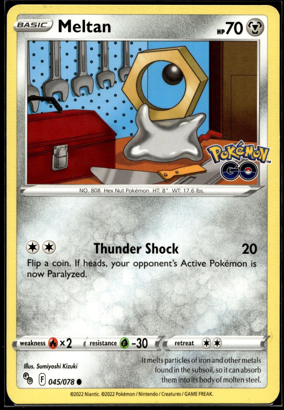 Pokémon Carte collezionabili: Meltan (PGO EN 045/078) – Usato da Affoltern am Albis venduto da Chiesa_5