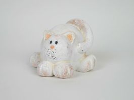 Katze aus Ton