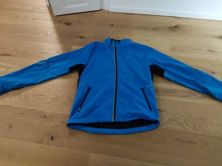 Odlo Sportjacke Laufjacke Blau - Gr. M