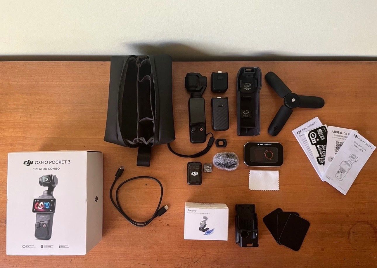 DJI Action Cam: DJI Osmo Pocket 3 Creator Combo + Extra Zubehör – Usato da Lyss venduto da smraf