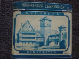 Antike Blechdose Nürnberger Lebkuchen