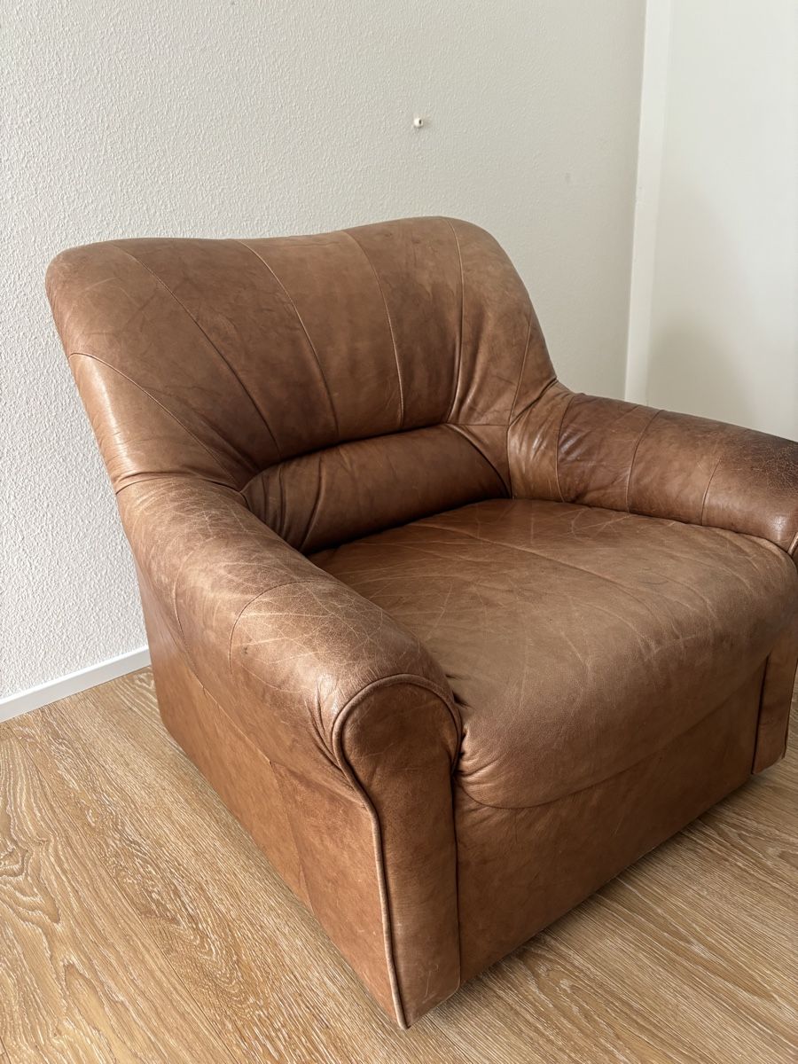 Divani: Old-School-Ledersofa – Usato da Zürich venduto da misterlemo