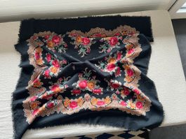 Tuch Schal Blumen