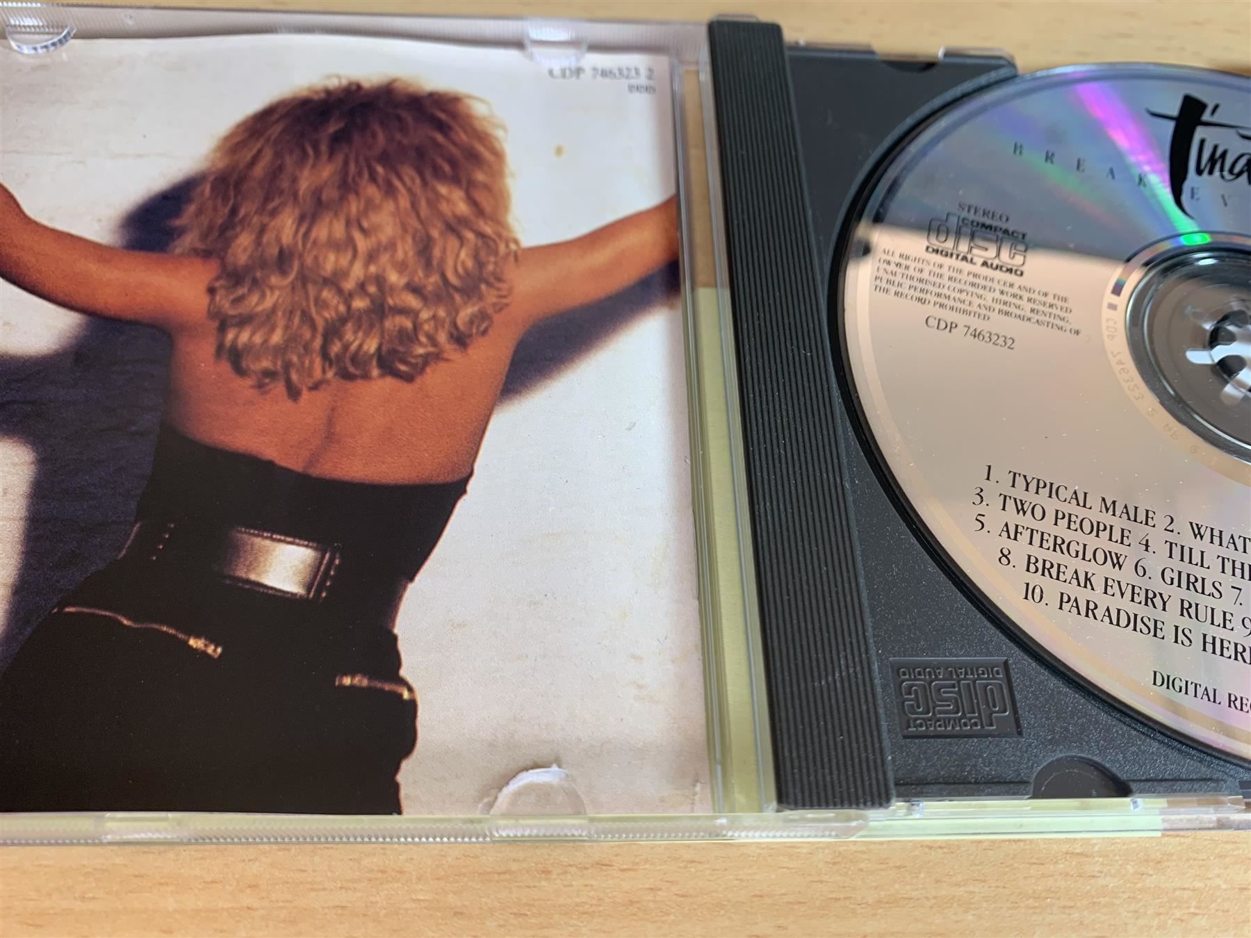 CDs: Tina Turner – Break Every Rule – Gebraucht aus Rikon im Tösstal von Alpenmutz 2