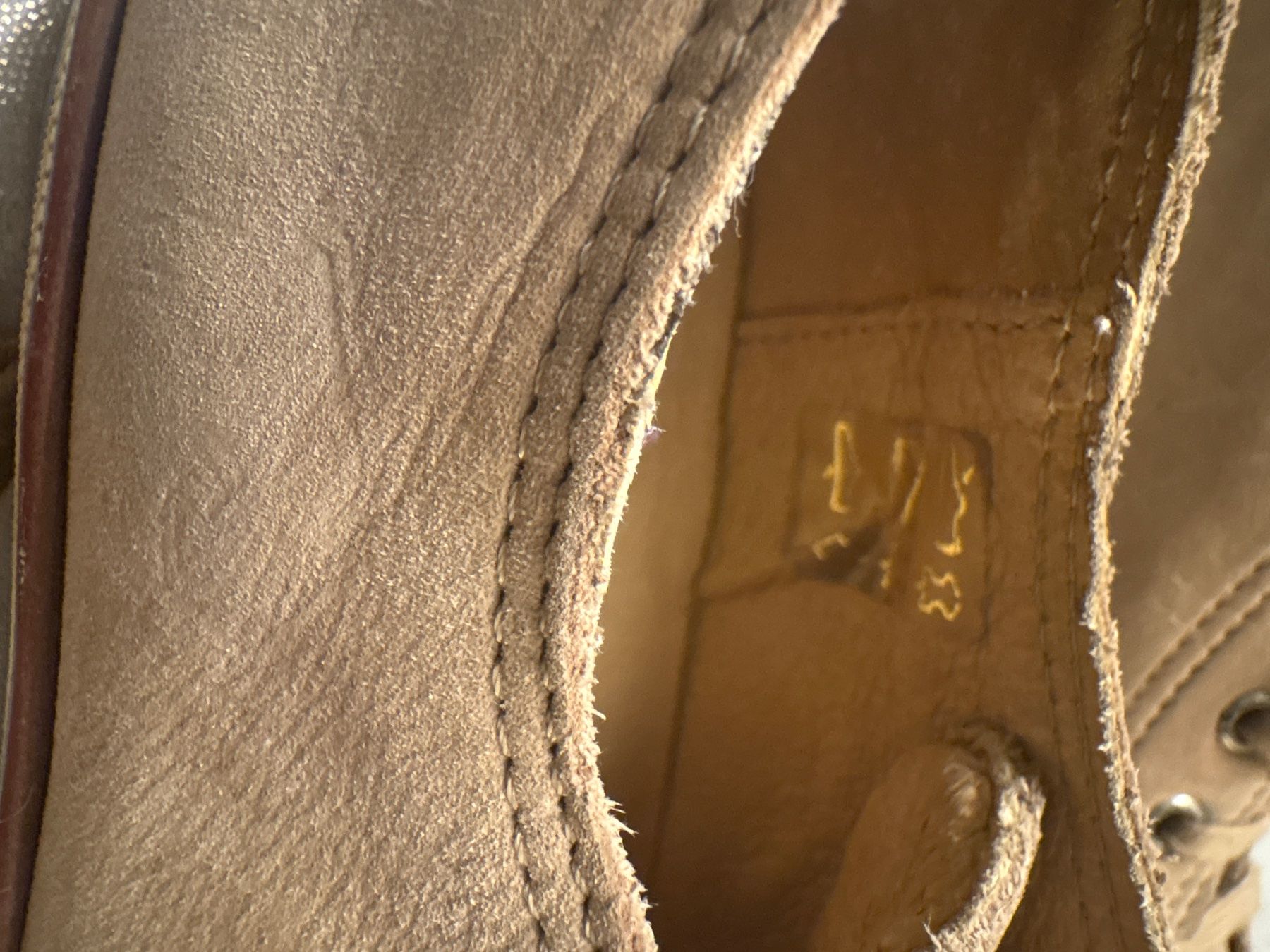 Chaussures hommes: Sneakers Leder beige Grösse 33 gebraucht – D'occasion à St. Gallen par moo_q6pg 3