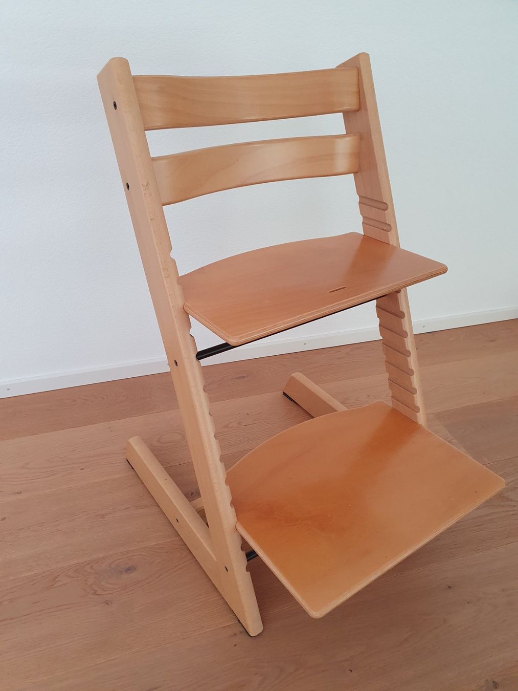 Stokke Chaises hautes: Stokke Tripp Trapp mit Baby Set – D'occasion à Hohentannen par Grimblegromble 3