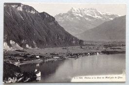Chillon et la Dent du Midi pris de Glion