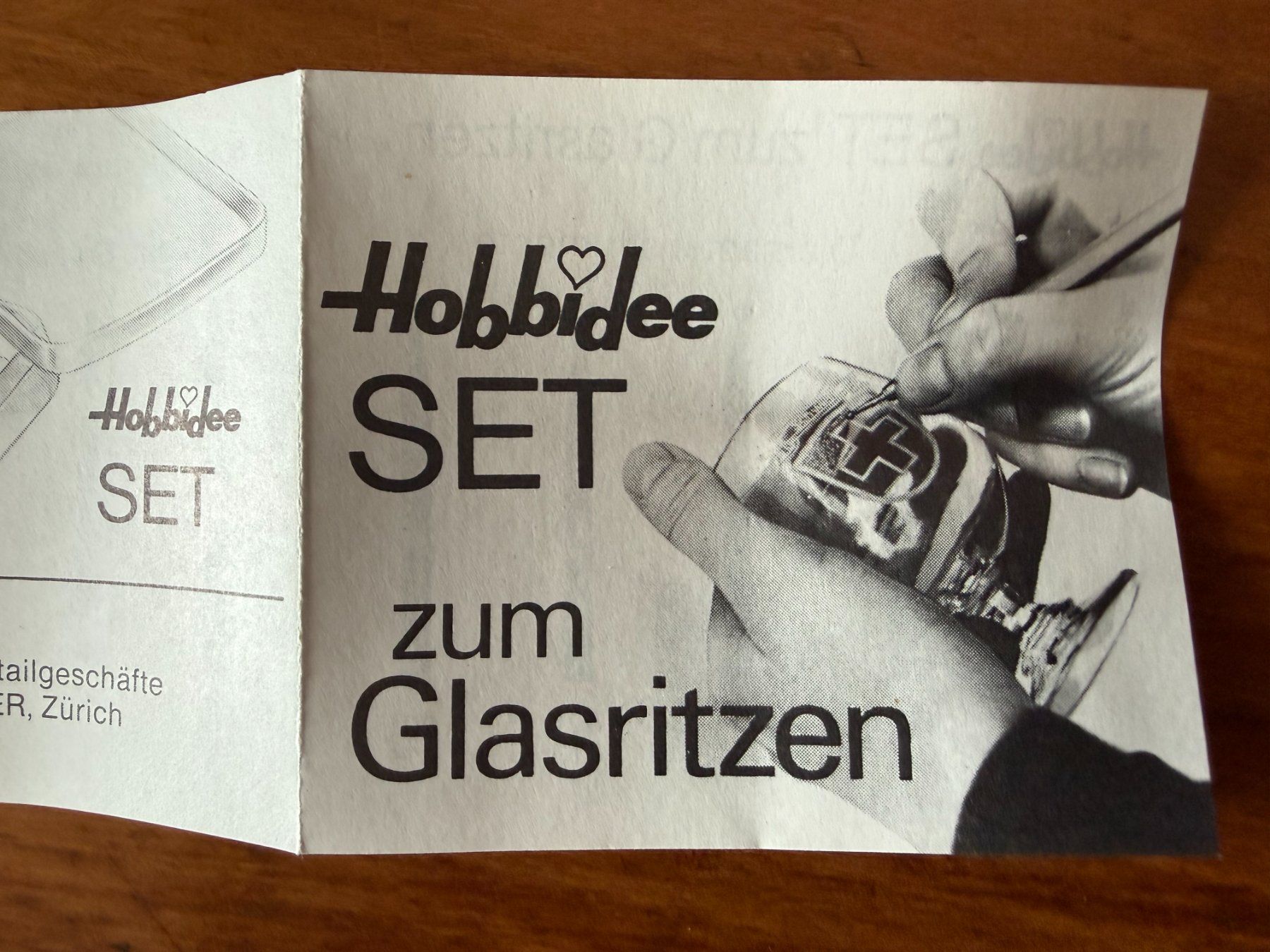 Kit bricolage: Werkzeug zum Glasritzen – Usato da Subingen venduto da ArtBead 3