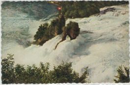SH 12 Rheinfall Schweizer Flagge 1960