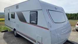 Bürstner Wohnwagen, Truma Mover, Vorzelt, Neuwertig…