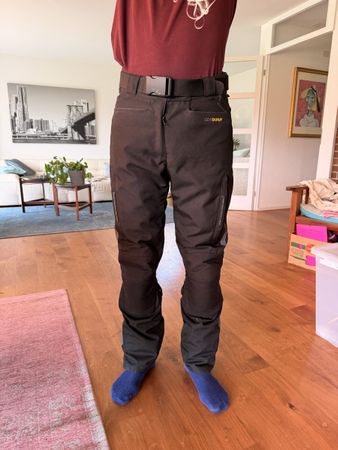 FLM Motorradhose unisex (Gr. S / 38-40 lang / tall) Cordura